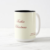 FATHER CHRISTAS TWEEKLEURIGE KOFFIEMOK (Voorkant rechts)