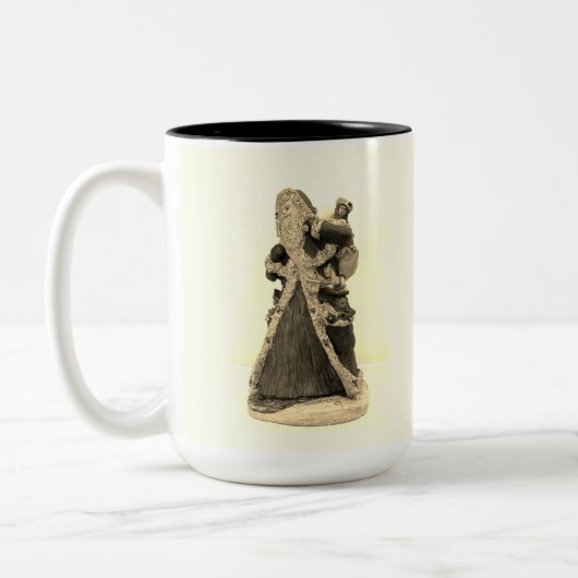 FATHER CHRISTAS TWEEKLEURIGE KOFFIEMOK (Links)