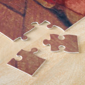 Father Christmas Blowing The Horn Legpuzzel (Zijkant)