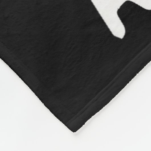 Father Christmas Floss Like A Claus Funny Santa Ug Fleece Deken (Hoek)