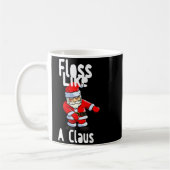 Father Christmas Floss Like A Claus Funny Santa Ug Koffiemok (Links)
