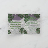 Father Christmas Invitation Kaart (Binnen)