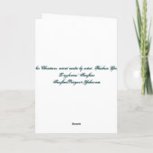 Father Christmas Kaart (Achterkant)