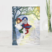 Father Christmas Kaart (Voorkant)