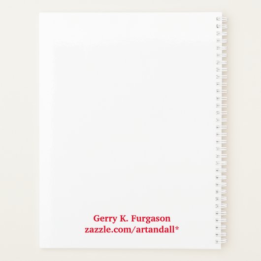 "FATHER CHRISTMAS" PLANNER (Achterkant)