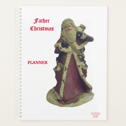"FATHER CHRISTMAS" PLANNER (Voorkant)