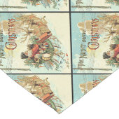 Father Christmas  Santa Table Runner Lange Tafelloper (Hoek)