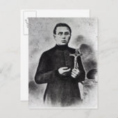 Father Damien Briefkaart (Voorkant / Achterkant)