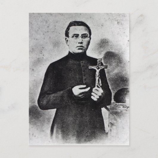 Father Damien Briefkaart (Voorkant)