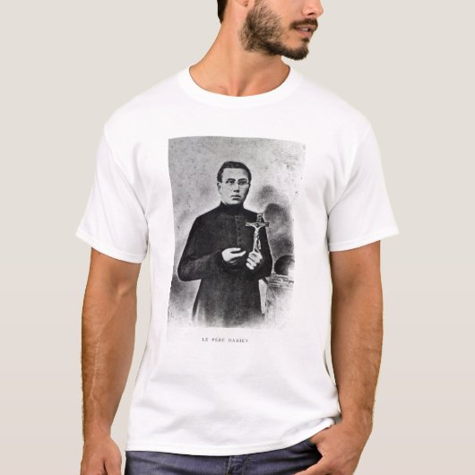 Father Damien T-shirt (Voorkant)