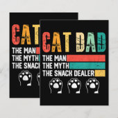 Father Day Cat Dad (Voorkant / Achterkant)