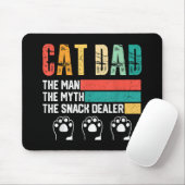 Father Day Cat Dad Muismat (Met muis)