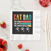 Father Day Cat Dad Servet (Insitu)