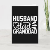 Father Day Husband Kaart (Voorkant)