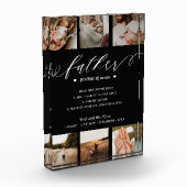 Father Dictionary Definition Photo Collage Black Fotoblokken (Links)