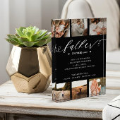 Father Dictionary Definition Photo Collage Black Fotoblokken