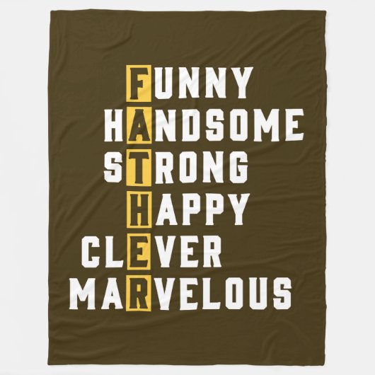 Father Fleece Deken (Voorkant)