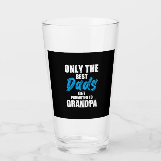 Father Gift | Alleen de beste Dads Glas (Voorkant)