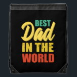 Father Gift | Beste vader ter wereld Trekkoord Rugzakje<br><div class="desc">Father Gift | Beste vader ter wereld</div>
