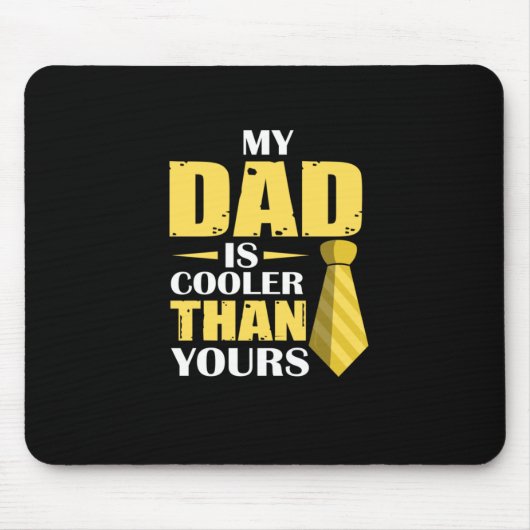 Father Gift | Mijn vader is koeler Muismat (Voorkant)
