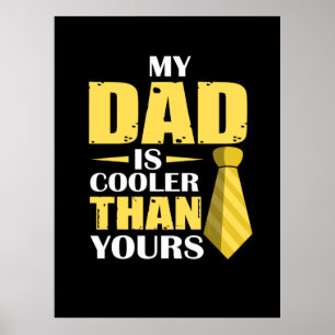 Father Gift   Mijn vader is koeler Poster