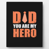 Father Gift | Papa Je bent mijn helo Fotoplaat (Voorkant)