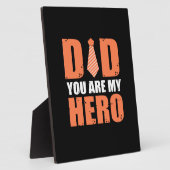 Father Gift | Papa Je bent mijn helo Fotoplaat (Zijkant)