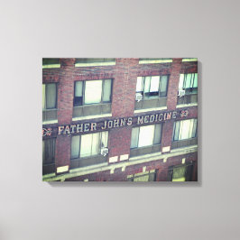FATHER JOHN'S MEDICIJNGEBOUW OMWONDEN CANVAS AFDRUK
