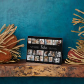 Father Memorial 18 Photo Collage Fotoplaat (Zijkant)