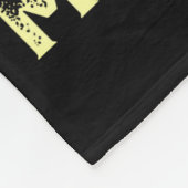 Father Mows Funny Fathers Day Dad Jokes Lawn Mowin Fleece Deken (Hoek)