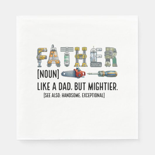 Father Noun Servet (Voorkant)