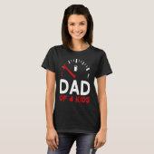 Father of 4 children Father's Day Dad T-shirt (Voorkant volledig)