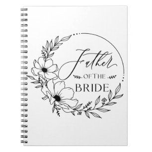 father of bride notitieboek