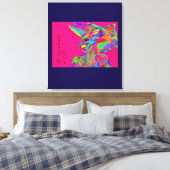 Father of the Animal Kingdom  Canvas Afdruk (Insitu (Slaapkamer))