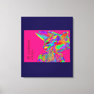 Father of the Animal Kingdom  Canvas Afdruk