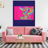 Father of the Animal Kingdom  Canvas Afdruk (Insitu (Woonkamer))