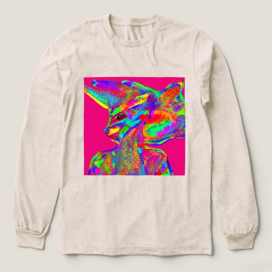 Father of the Animal Kingdom Tri-Blend Shirt (Voorkant)