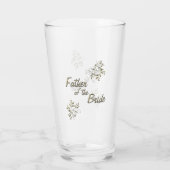 Father of the Bride Glass Glas (Achterkant)