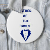 Father of the Bride Ronde Button 6,0 Cm (In situ)