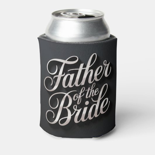Father Of The Bride Script Can Cooler (Blikje Achterkant)