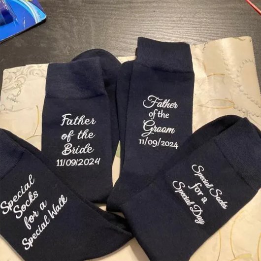 Father of the Bride Socks, Wedding Party Sokken