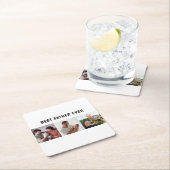 Father Photo Collage Custom Giant Kartonnen Onderzetters (Insitu)