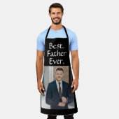 Father Photo Collage Custom Giant Schort (Gedragen)