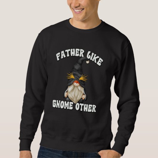 Father Quote For Men And Gnome Cute Penguin Dad Trui (Voorkant)