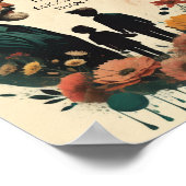 Father quote, Print, Waarde Poster papier (mat) (Hoek)