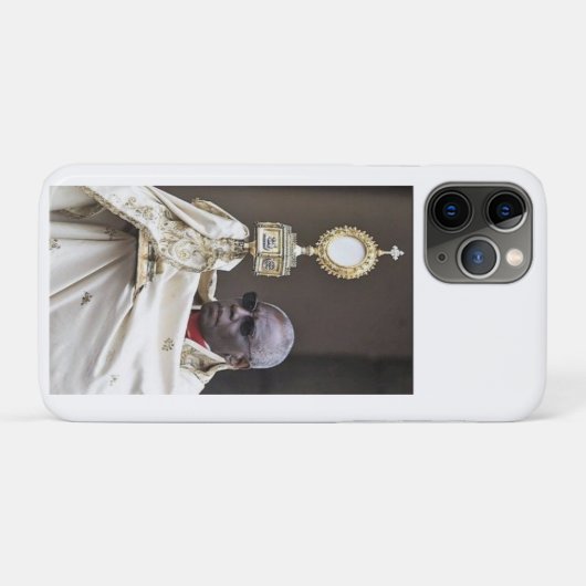 Father Robert Sarah Case-Mate iPhone Case (Achterkant (horizontaal))