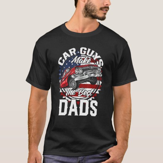 Father s Day 60 s Lowrider T-shirt (Voorkant)