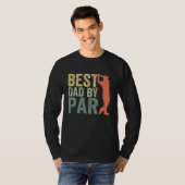 Father s Day Best Dad By Par Golfer Daddy  Golf T-shirt (Voorkant volledig)