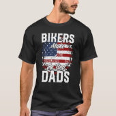 Father s Day Biker Custom Chopper Motorcycle T-shirt (Voorkant)