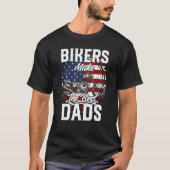 Father s Day Biker Custom Chopper T-shirt (Voorkant)